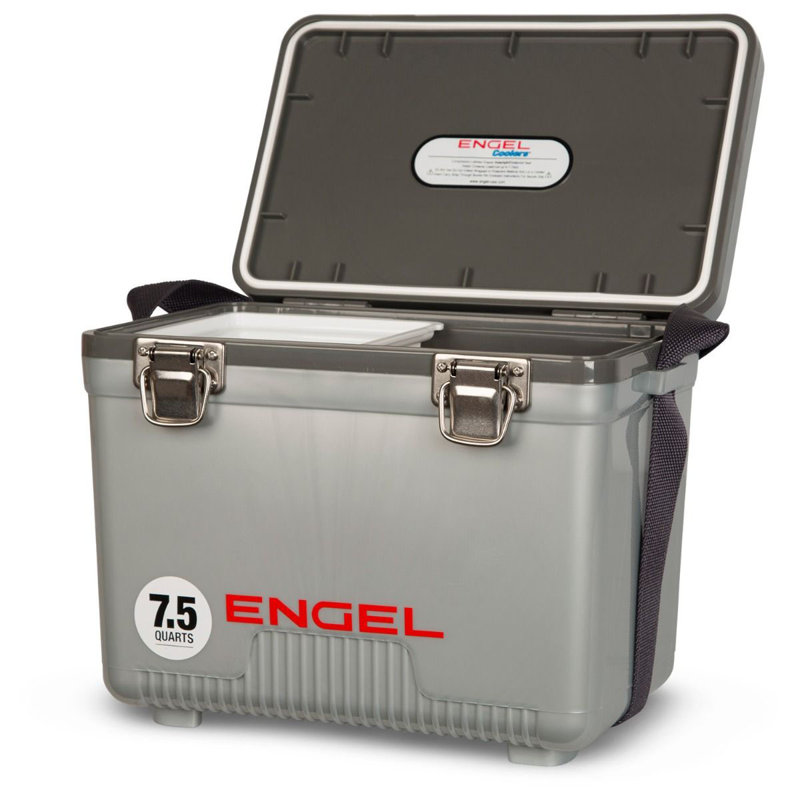 Glacière à joint d'étanchéité 7,5 po Engel, Gris