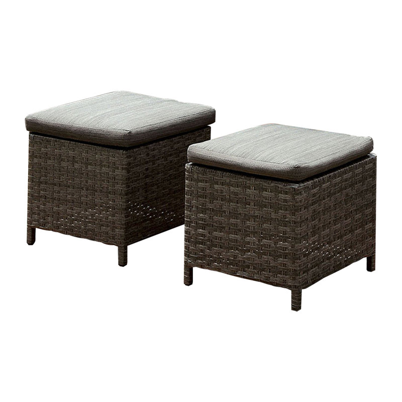 Repose-pieds extérieur avec coussin Debi