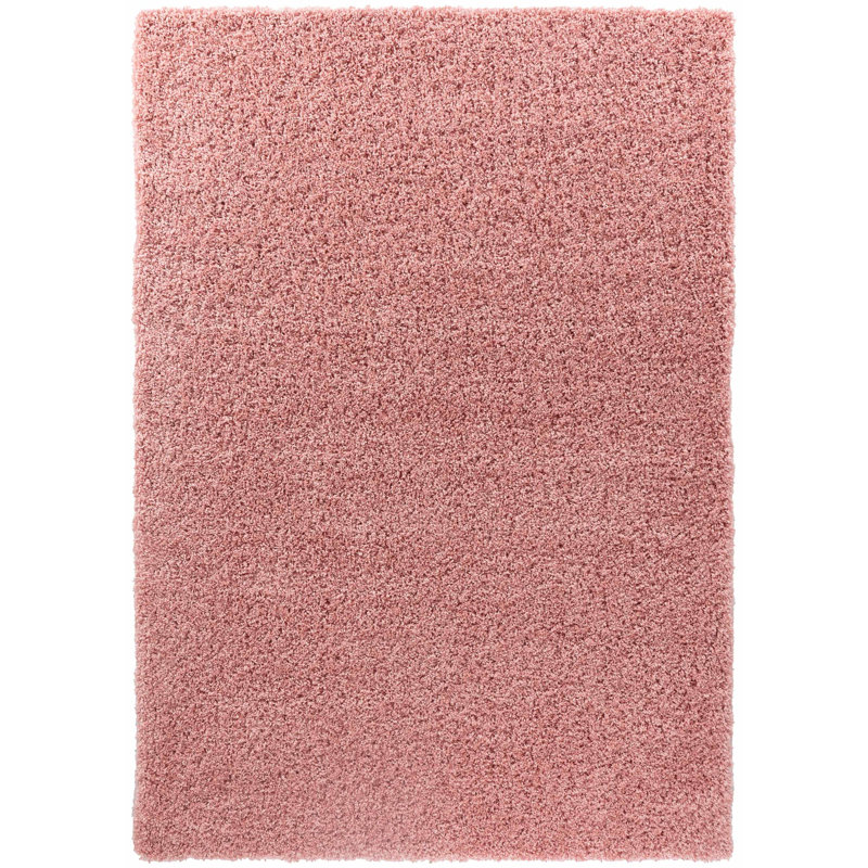 Esterly Solid Colour Shag Area Rug, Rectangle 200 x 290cm