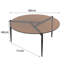 Jaquia Three Leg Coffee Table-1110224111