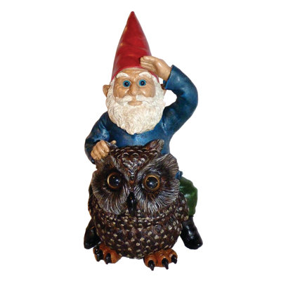 Omeara Bird UV Resistant Plastic Garden Statue