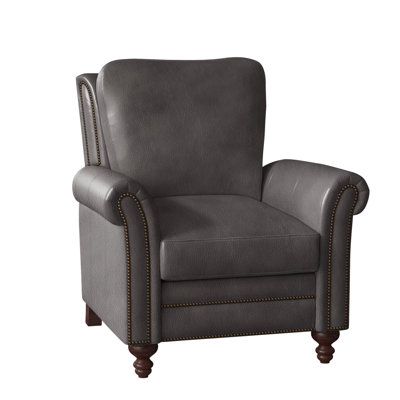 Fauteuil inclinable standard en cuir véritable de 36,5 po Richardson