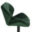 Dequavious Swivel Upholstered and Velvet Adjustable Height Bar Stool with Steel Frame-657945755-747649250