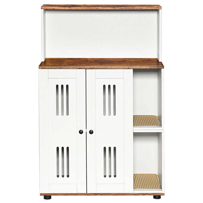 Litter Box Enclosure For 2 Cats