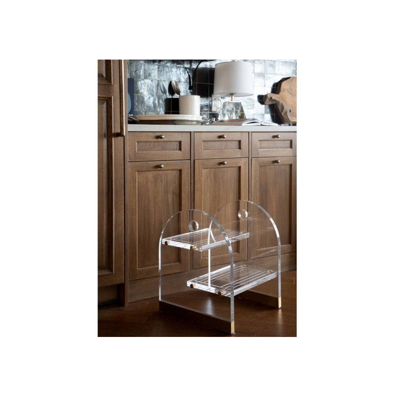 Odette Lucite Foot Stool