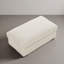 40.15cm Wide Rectangle Solid Colour Footstool Ottoman-33331684