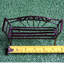 Banc de jardin en acier Chacko-25953528