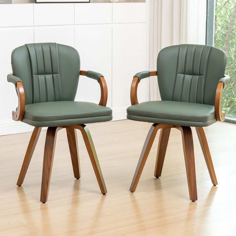 51cm H Upholstered Armchair, Green