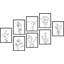 «Pastel Botanical Plant Collage Garden Nature Wilderness», impression sur papier 8 pièces-92573875-92573877