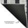 Premium Machine Washable Prisco Black Rug