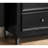7 Drawer Cabinet For Storage - Black Dresser With Tipping Feature And Smooth Glide Drawers 7 Organizer Stable Feet Construction