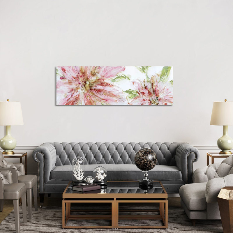 Floral Panache by Carol Robinson - Wrapped Canvas Panoramic Print, 152.4 cm H x 50.8 cm W x 1.91 cm D