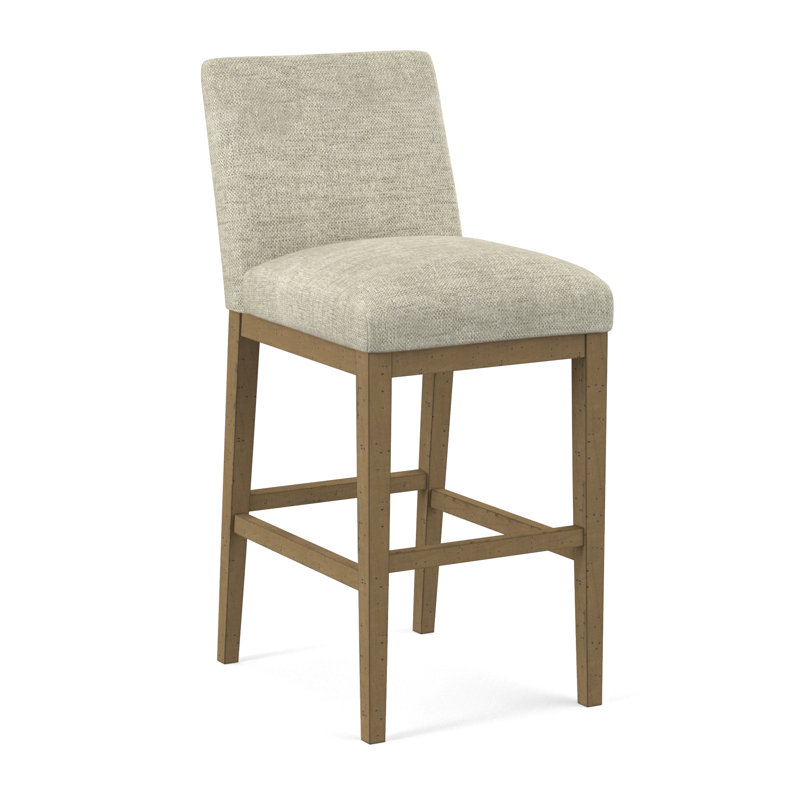 Upholstered Stool, 61558-61, English Saddle