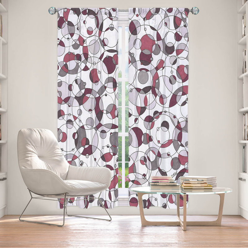 Paire de rideaux obscurcissant en polyester Alkeria, L 20 po x L 82 po