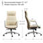 Fauteuil de direction ergonomique avec appui-tête Yianna-101287688