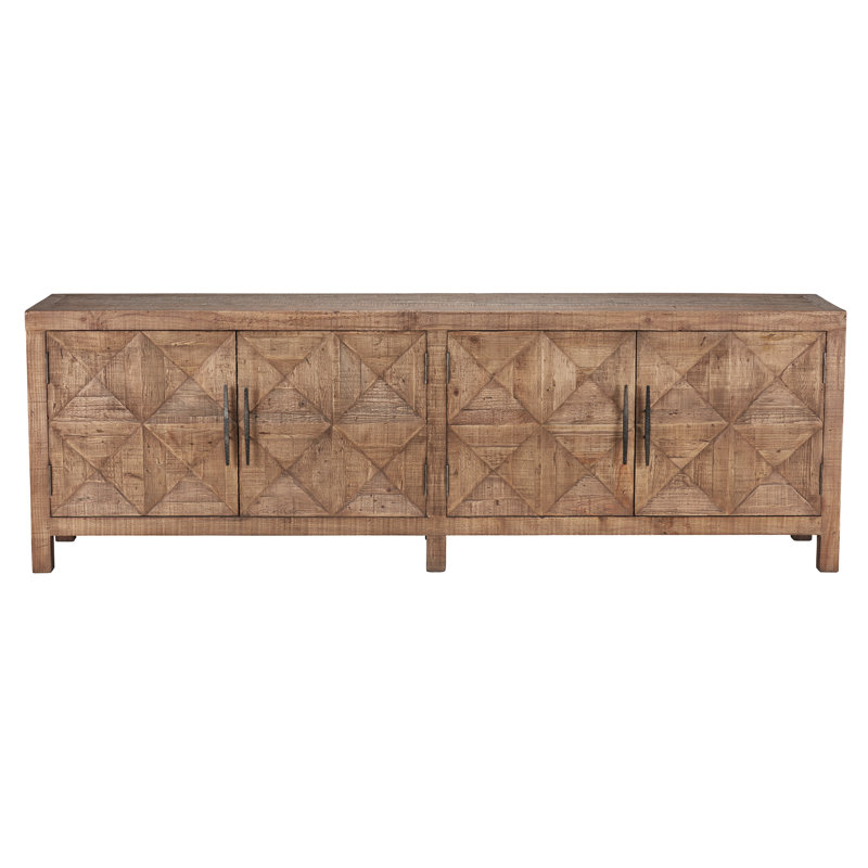 103.5'' W Solid Wood Sideboard, Brown