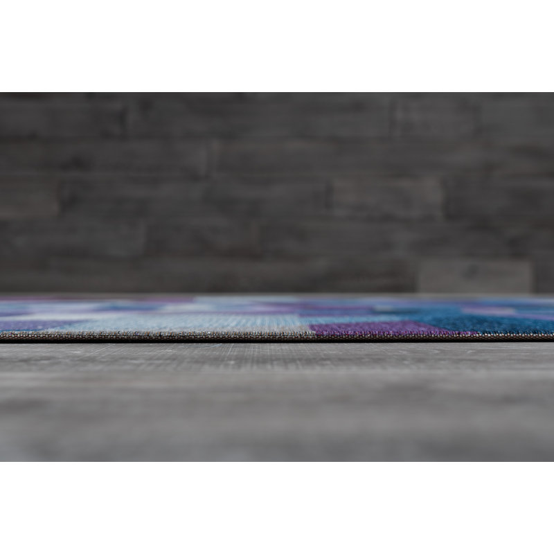 Parra Geometric Indoor Rug, Rectangle 5'10" x 8'11"