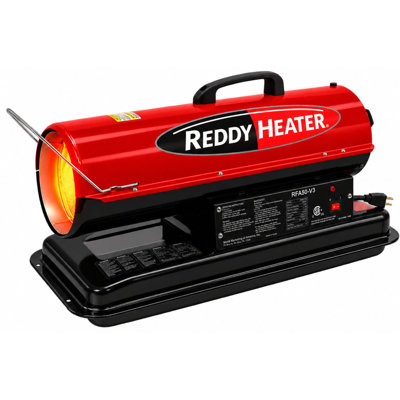 Reddy Heater 50,000 BTU Forced Air Kerosene Heater, Diesel - RFA50-V3
