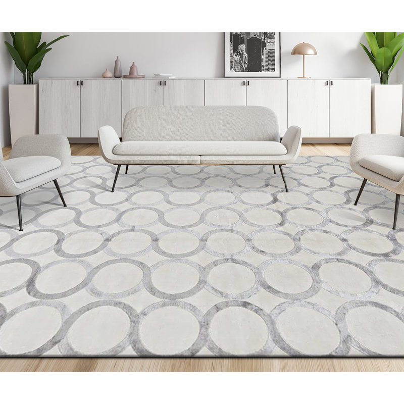 Wool Geometric Area Rug