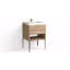 Modo 24" W Freestanding Single Bathroom Vanity with Dean Leg-1390033046-1390033041-1352317801