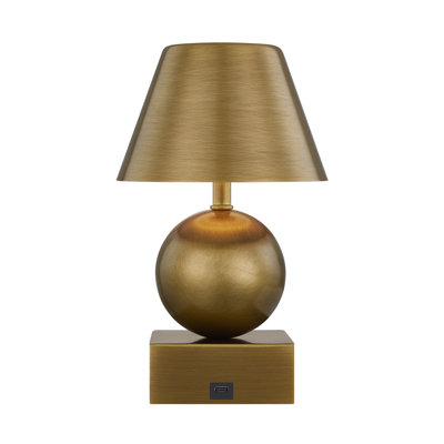 Silas 1-Light Portable Rechargeable LED Table Lamp