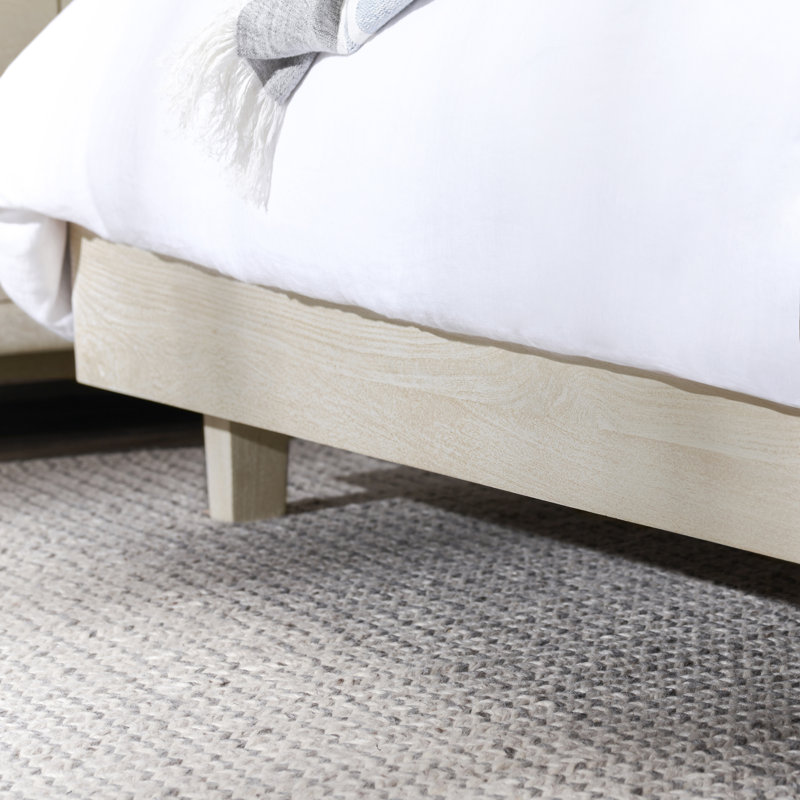 Reece Solid Wood Platform Bed, Queen