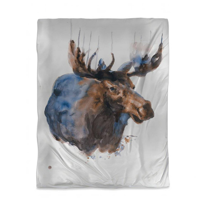 Polyester Duvet Cover, Blue