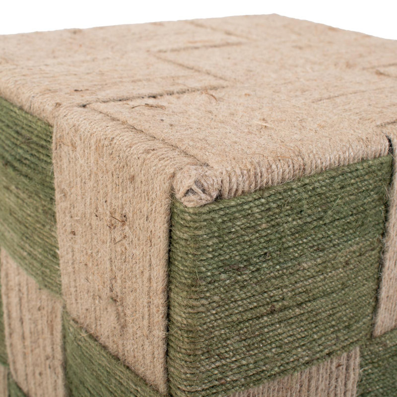 Escobedo Square Jute Side Table