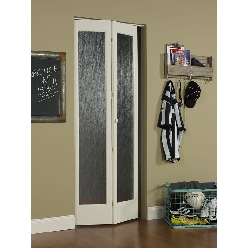 Porte pliante en bois Pinecroft Rain, 36 po x 80 po