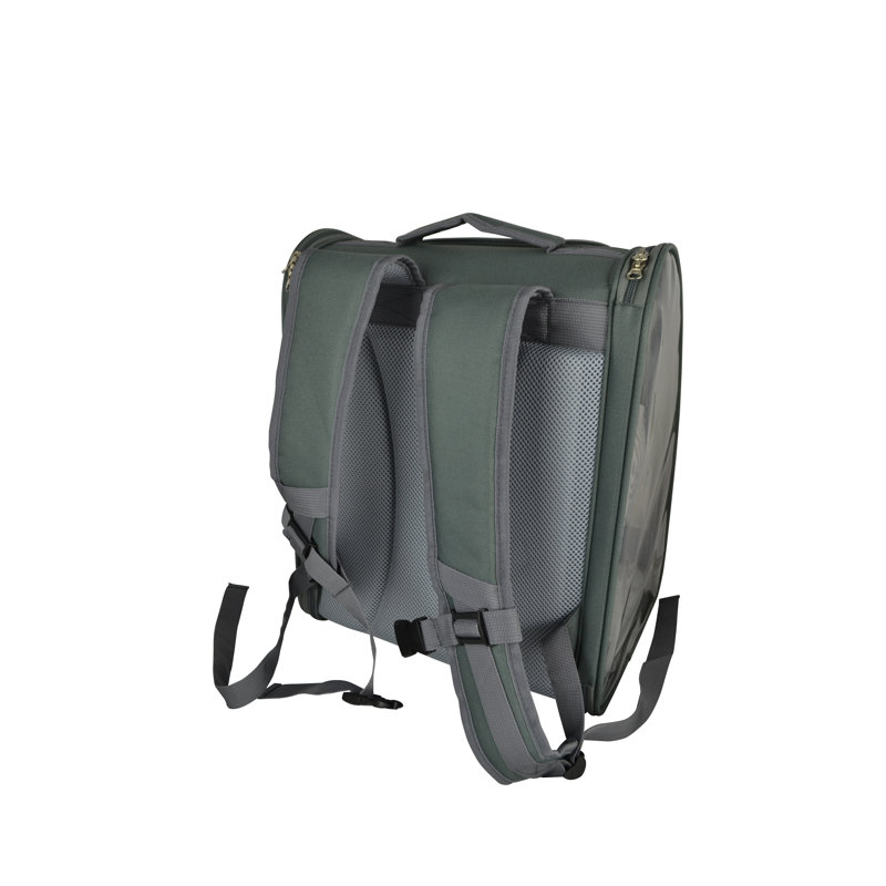 Sac à dos en filet Pet Carrier, gris
