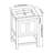Mclachlan 25'' Single Bathroom Vanity with Resin Top-1285608664