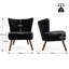 72cm W Velvet Upholstered Armchairs & Accent Chairs with Solid Wood Legs-247149056
