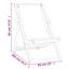 Kingston Deck Chair Teak 56x105x96 cm-33045802