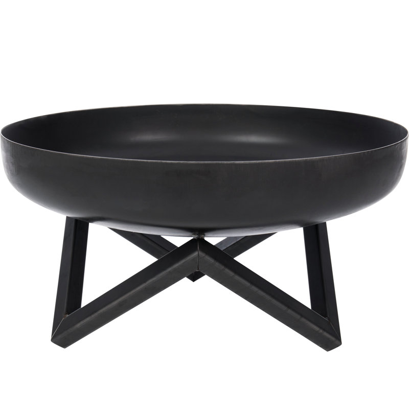 Pello Round Steel Wood Burning Smokeless Fire Pit