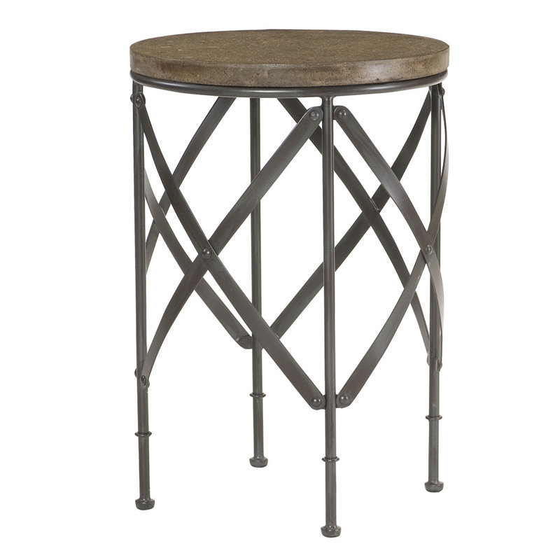 Evie Concrete Top End Table