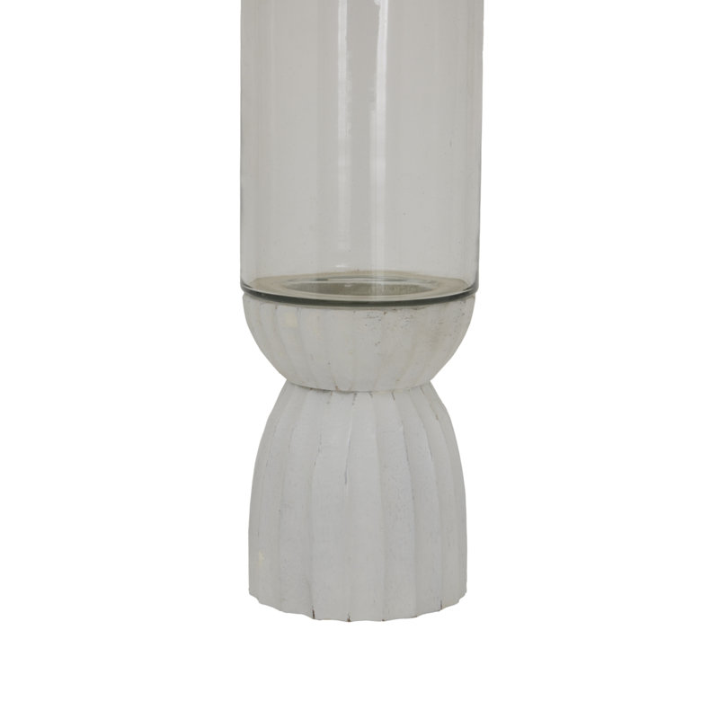 Andrian Glass Candle Accessories, 32cm H x 12cm W x 12cm D