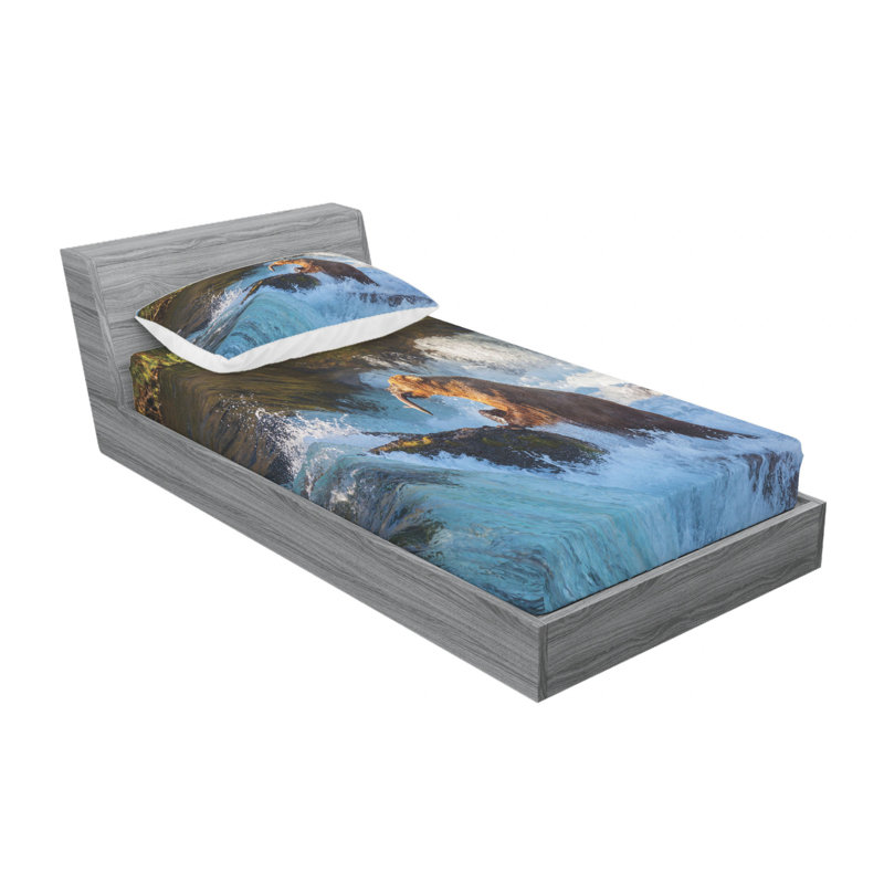 Microfiber Sheet Set, Twin Sheet Set + Fitted Sheet + 1 Pillowcase