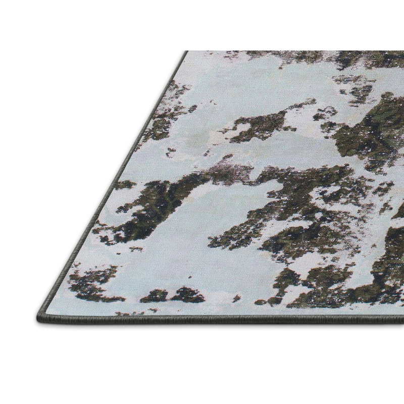 Abstract Indoor Rug, Rectangle 4' x 6'