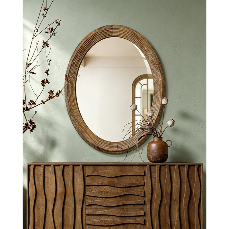 Miroir d'appoint mural Wabi Sabi