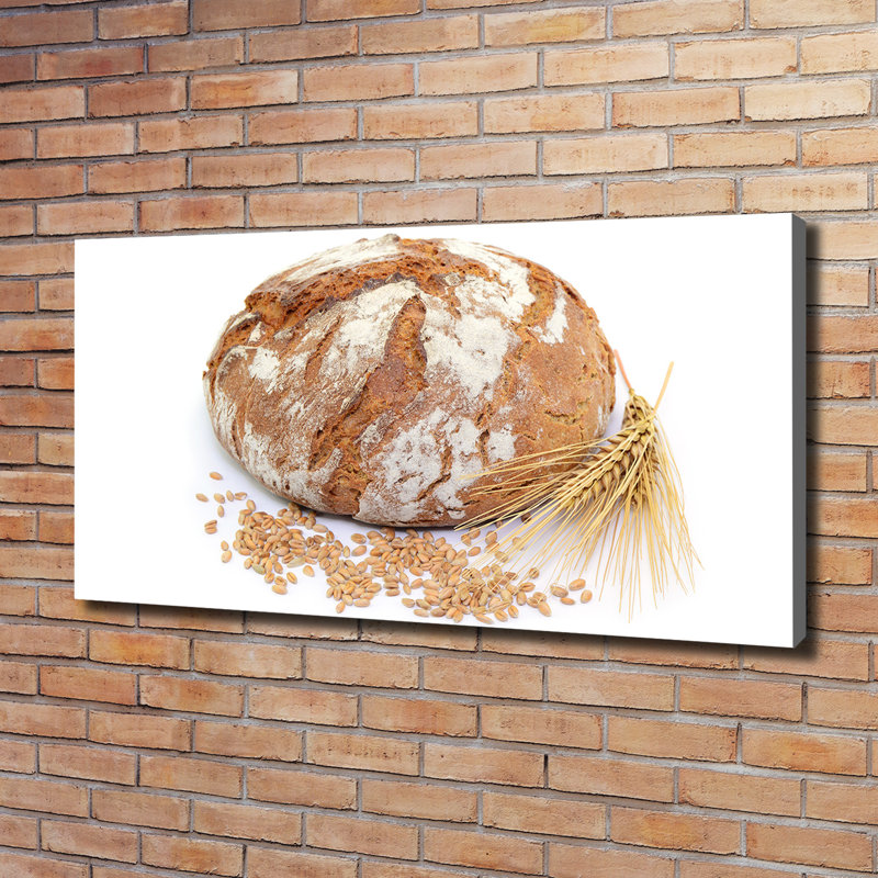 Bread And Wheat - Wrapped Canvas Print