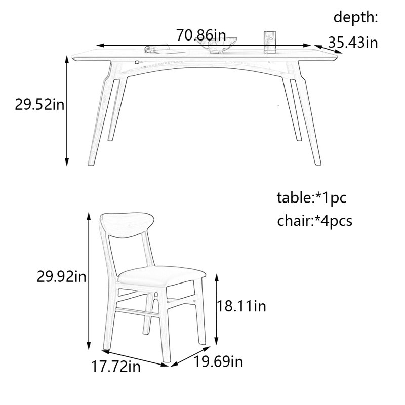 Kirills, 29.52"H x 70.86"L x 35.43"W