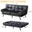 Canapé-lit convertible 71 po, canapé-lit futon simple-95924558