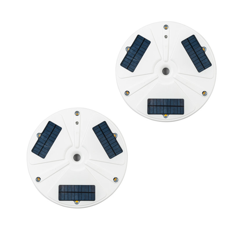 Base de jardinière solaire à lumière - paquet de 2