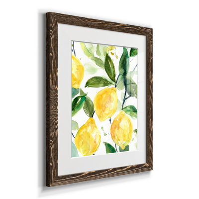 " Lemony Branch II " Painting Print