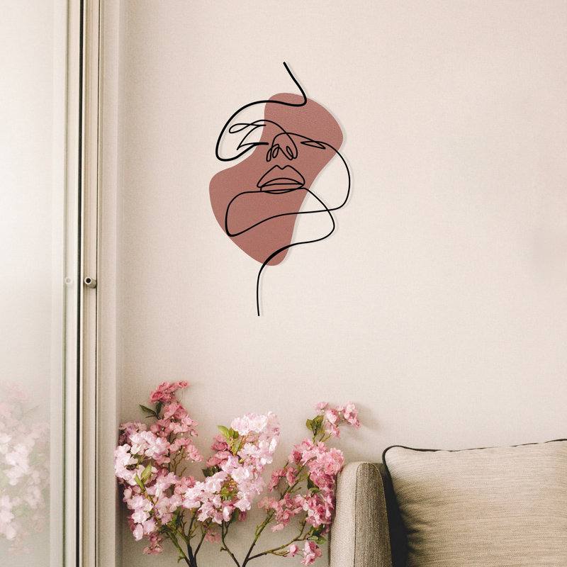 Stylish Decorative Metal Wall Accessory, 39.4 x 17.7 x 1.6 Inches | 100% Durable Metal Construction, Weighs 5.8 lbs | Perfect for Home Décor, Modern Aesthetic, Easy to Hang, Enhance Your Living Space