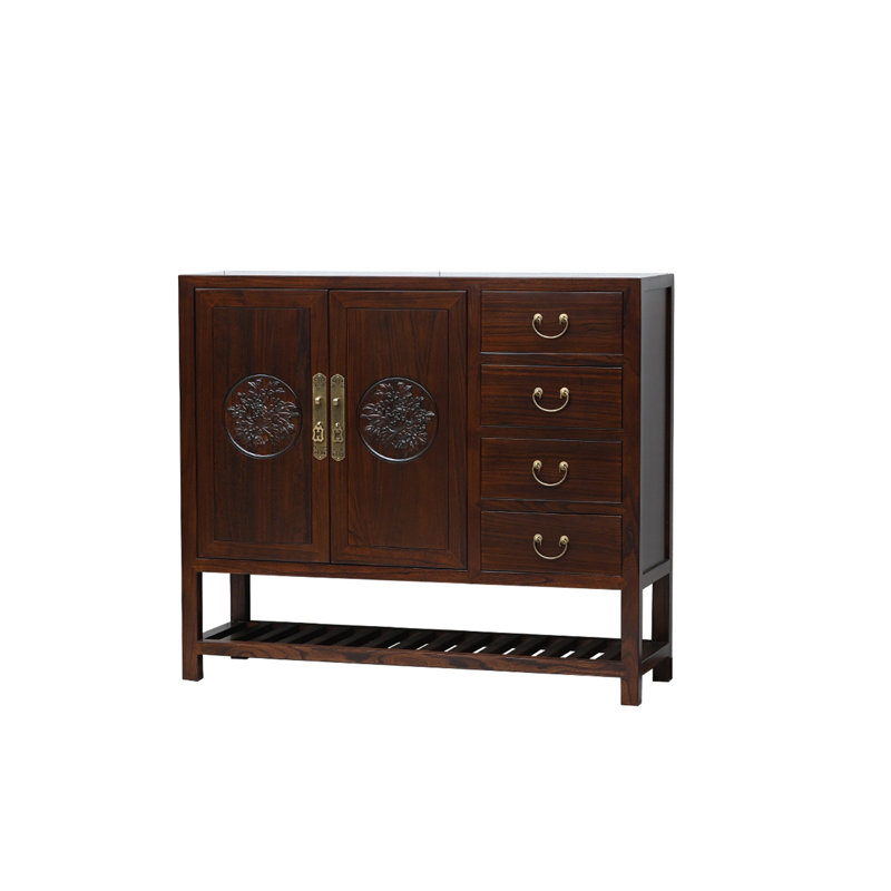 Solid Wood Accent Cabinet
