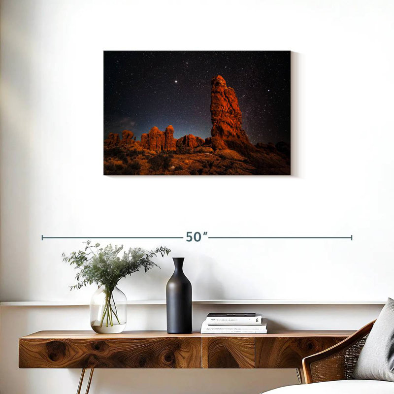 Alvord étoiles sur le jardin d'Eden, H 20 po x l 30 po