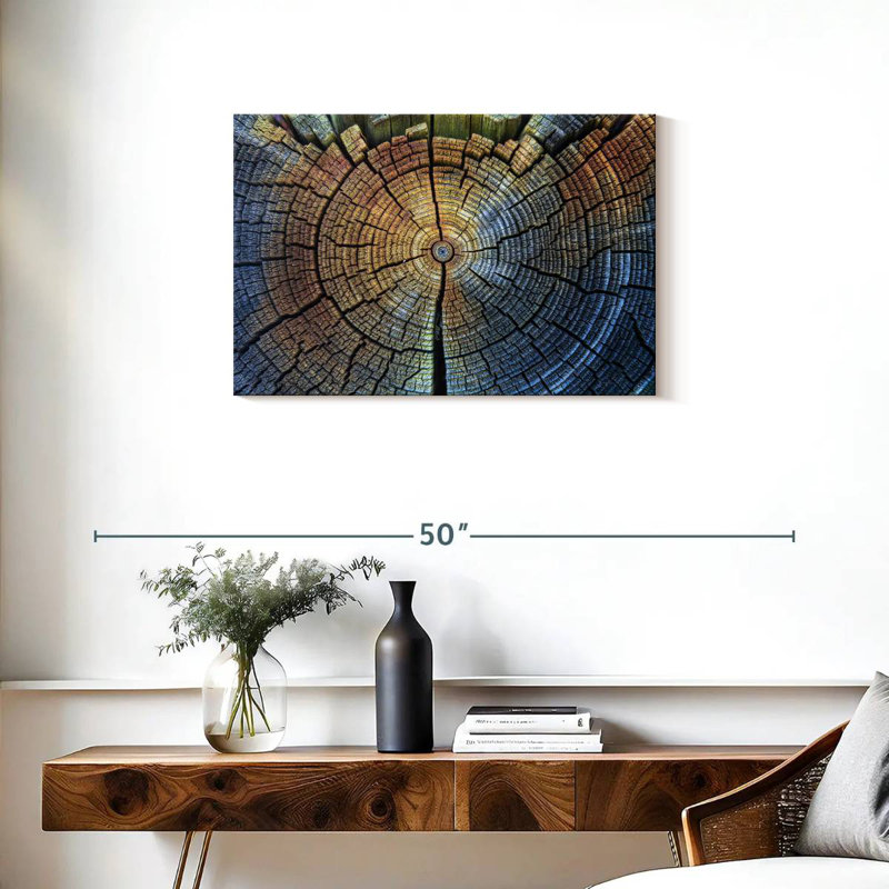 Tree Trunk Pattern, 20" H x 30" W