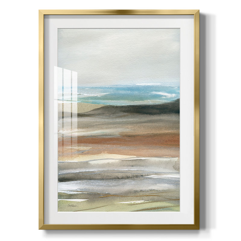 Nature's Many Layers II - reproduction encadrée, H 25,5 po x l 17,5 po, Doré