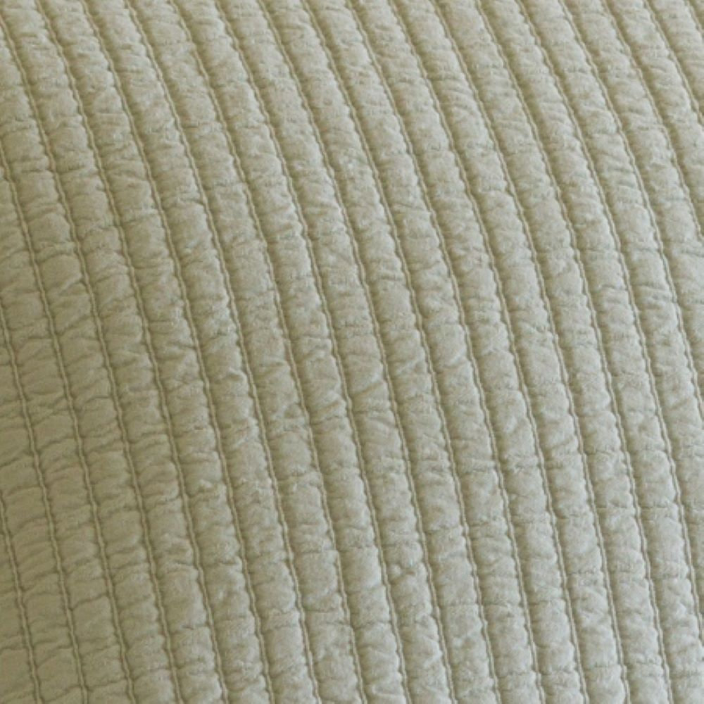 Hudson Stripe Cotton Pillow Sham, Euro, White